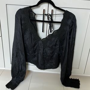 Women’s Free People Black Shirt